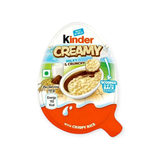 Picture of KINDER CREAMY MILKY & CRUNCH 19G